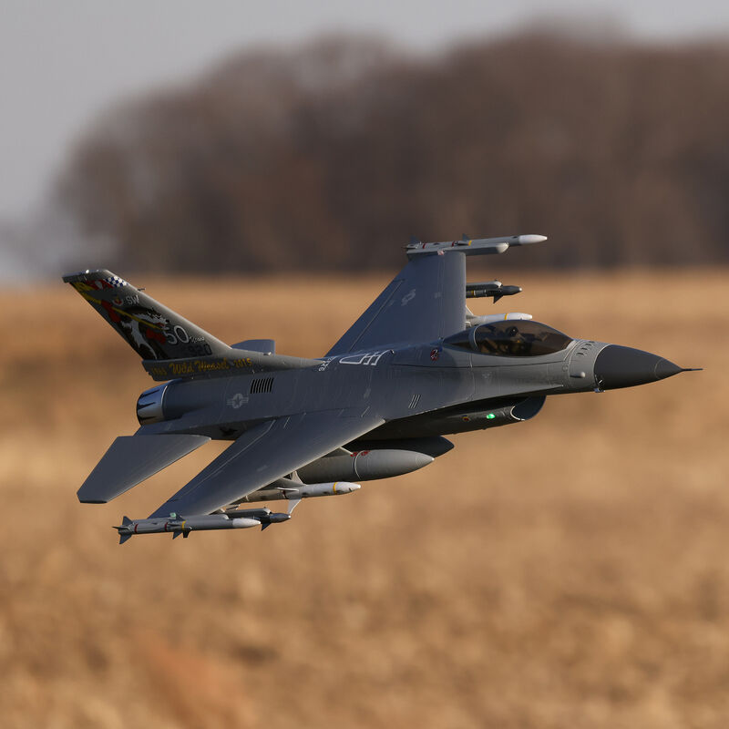 F-16 Falcon 80mm EDF w/SMART BNF-B and SAFE Select