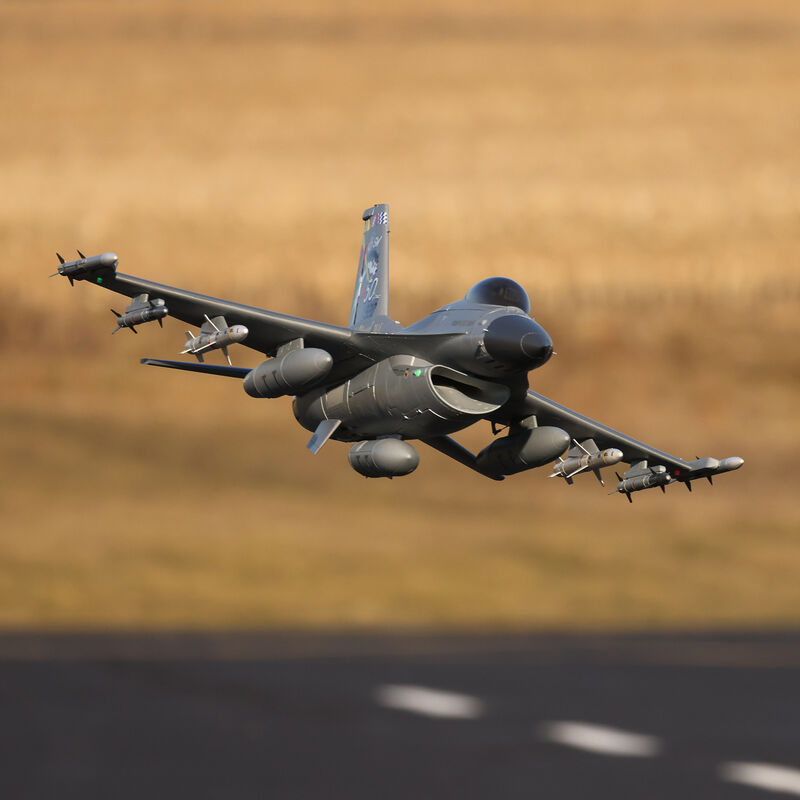 F-16 Falcon 80mm EDF w/SMART BNF-B and SAFE Select