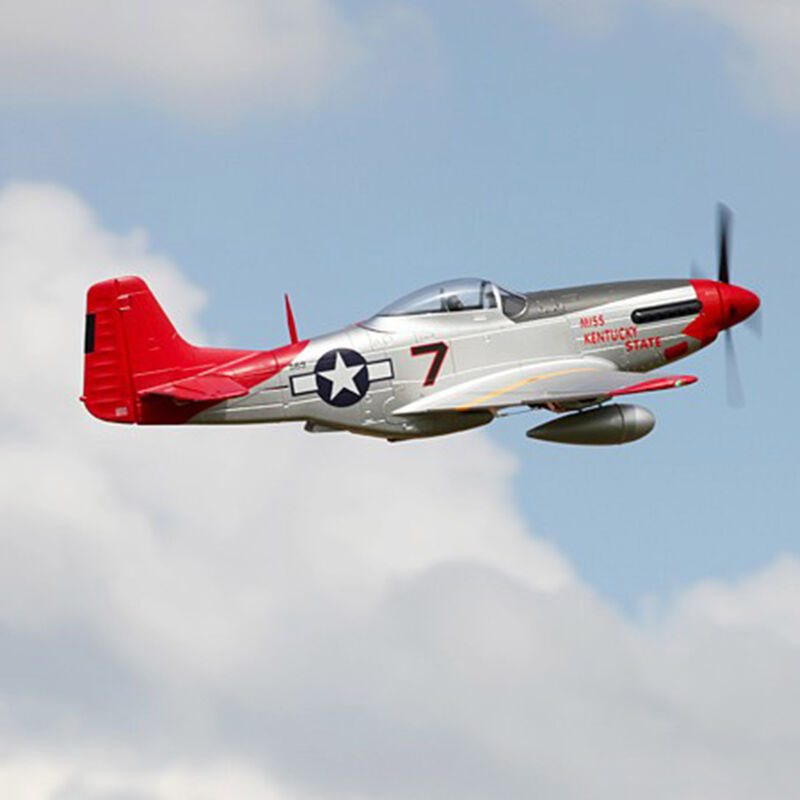 P-51D, Red Tail, PNP, 1700mm