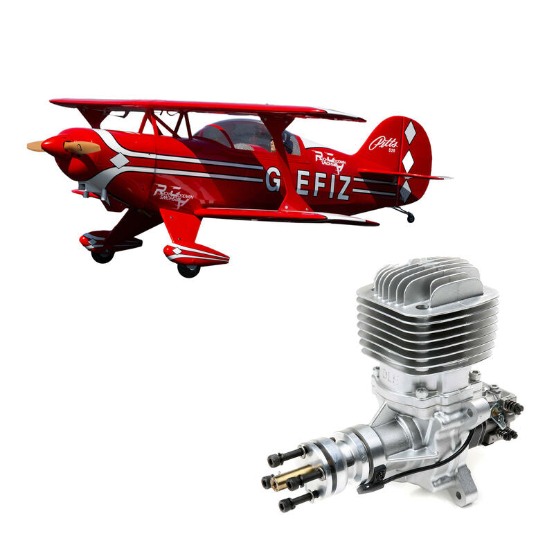 Hangar 9 Pitts S-2B 50-60cc w/ DLE61cc Gas Engine