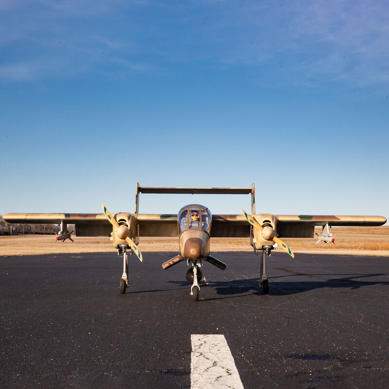 OV-10 Bronco 30cc ARF w/ Landing Gear Set