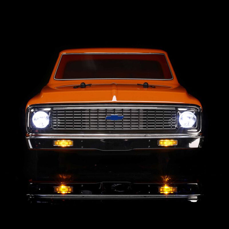1972 Chevy C10 Pickup, 1/10 AWD V100 RTR, Orange