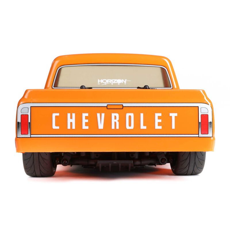 1972 Chevy C10 Pickup, 1/10 AWD V100 RTR, Orange