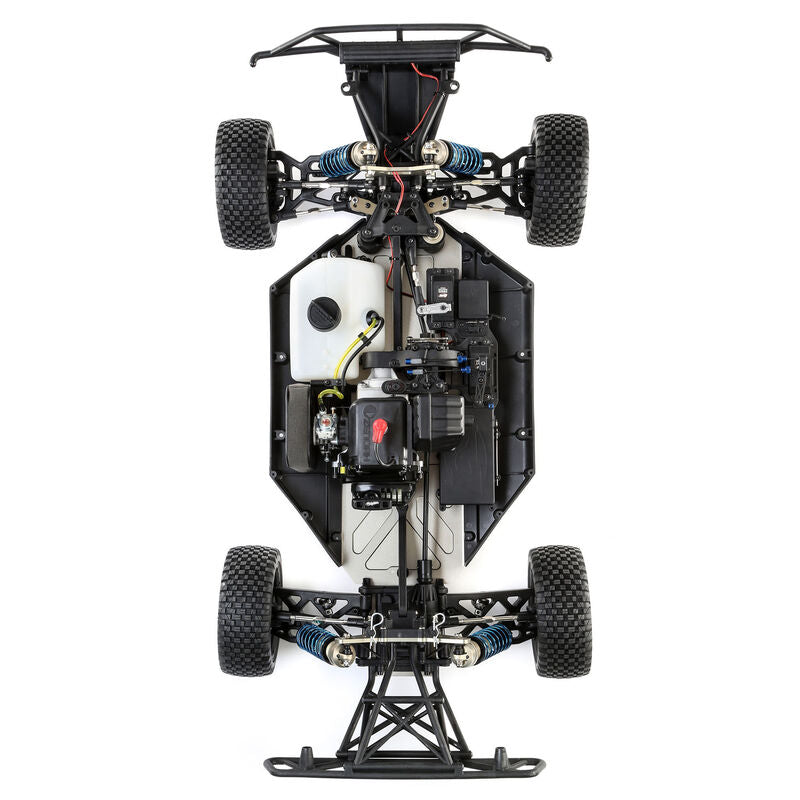 5IVE-T 2.0 V2: 1/5 4wd SCT Gas BND: Gry/Blu/Wht