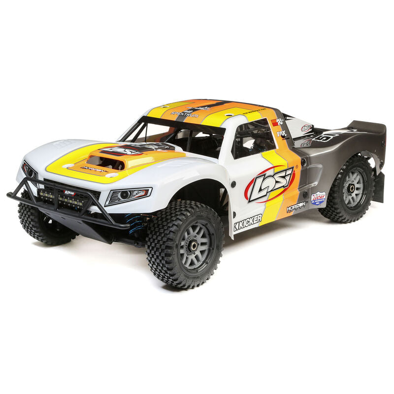 5IVE-T 2.0 V2: 1/5 4wd SCT Gas BND: Gry/Blu/Wht
