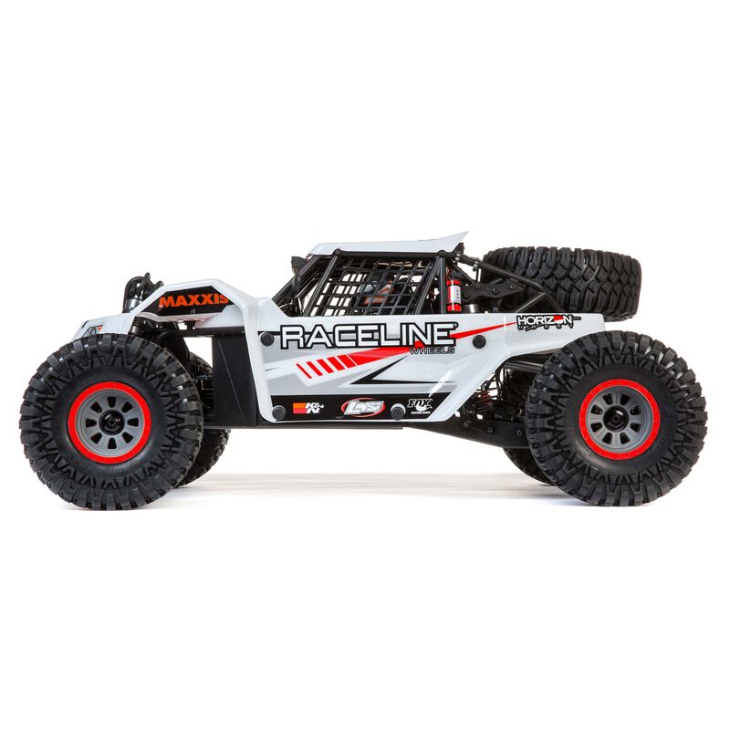 Super Rock Rey: 1/6 4WD Elec Rock Racer, RTR White