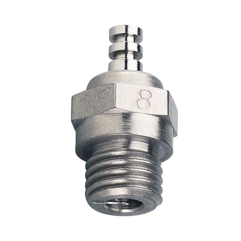 71608001 #8 Glow Plug Long Medium Air/Car