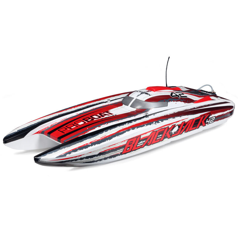 Blackjack 42-inch Brushless 8S Cat,BLK/ORG:RTR