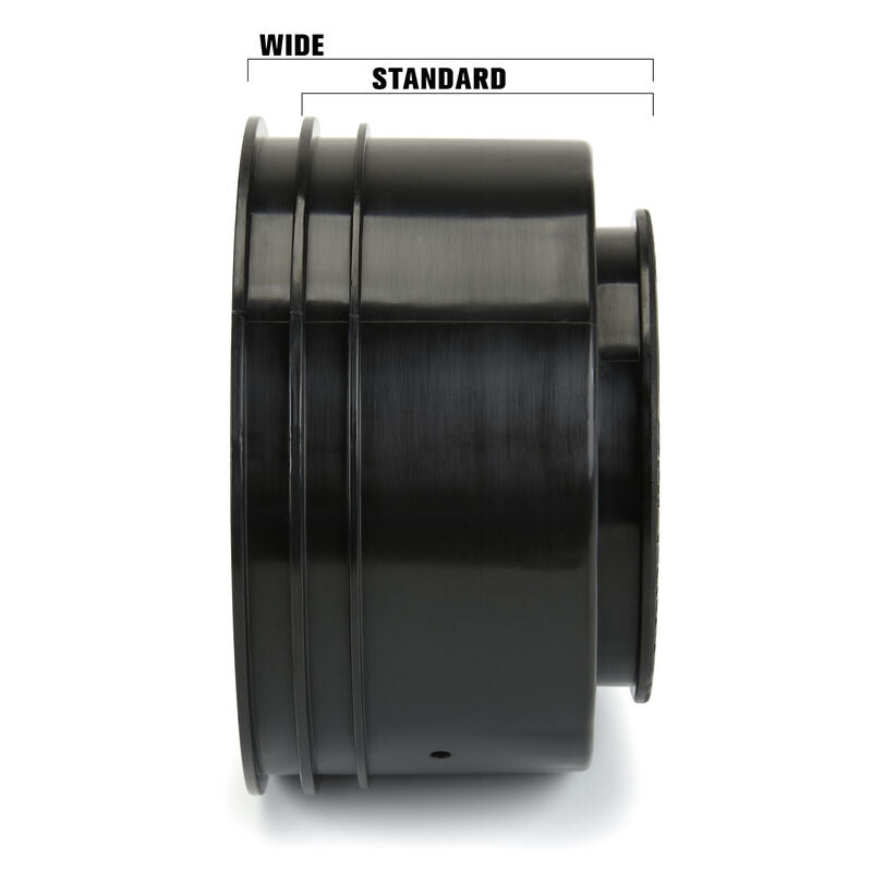 Showtime+ Wide SC Blk Whls F/R
